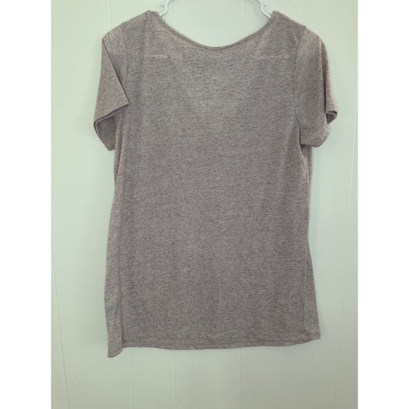 Charlotte Russe Top - Cross Strap Collar - Pink (Mauve) - Size Medium - Picture 2 of 3